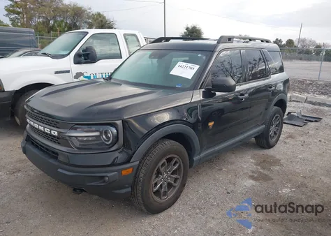 2021 Ford Bronco Sport Badlands from USA, damaged, VIN 3FMCR9D99MRB38752